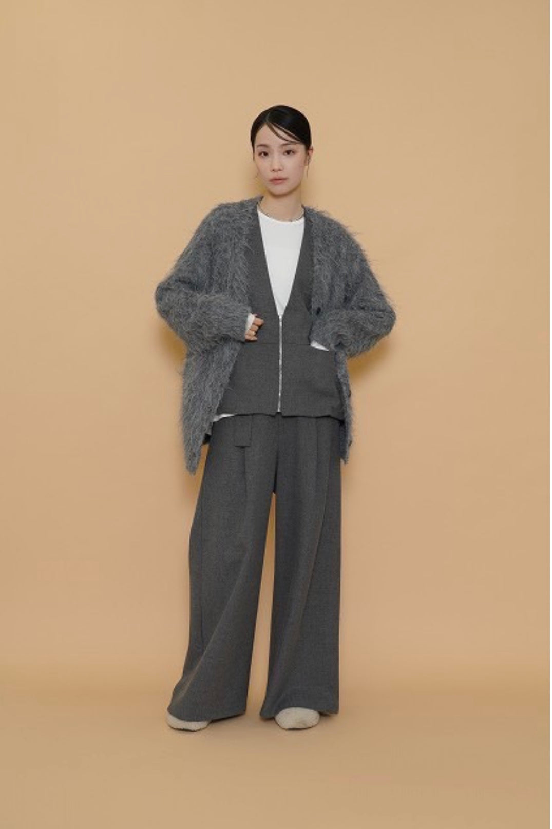 ⭐︎【予約商品】CYAN ロングシャギーカーデ 即日決済10%クーポン還元🎁