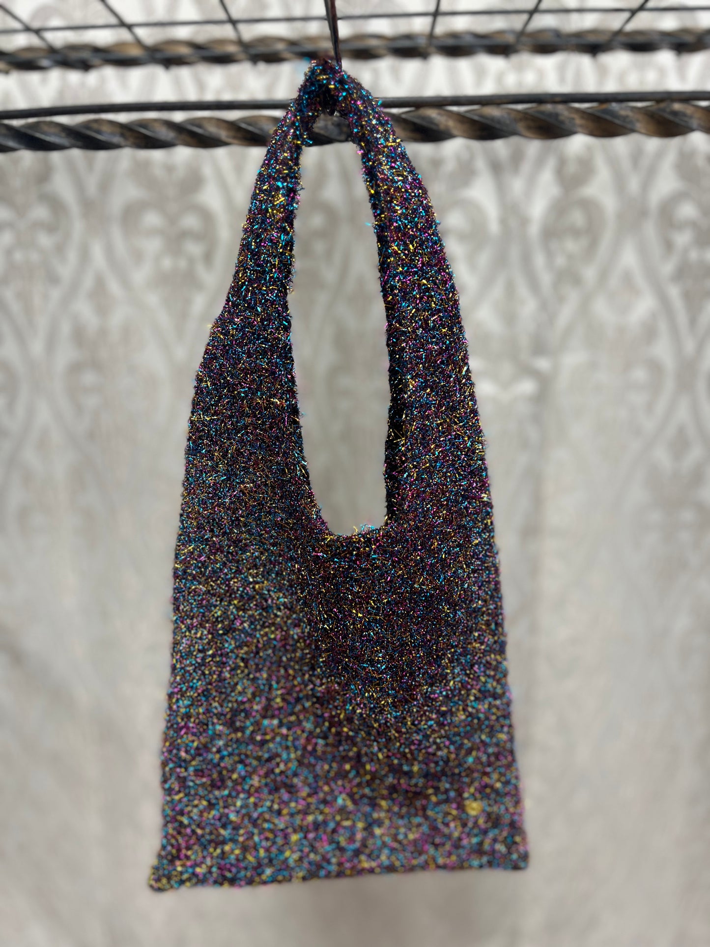 O'HOVE DE MUSEE ラメニットバッグ