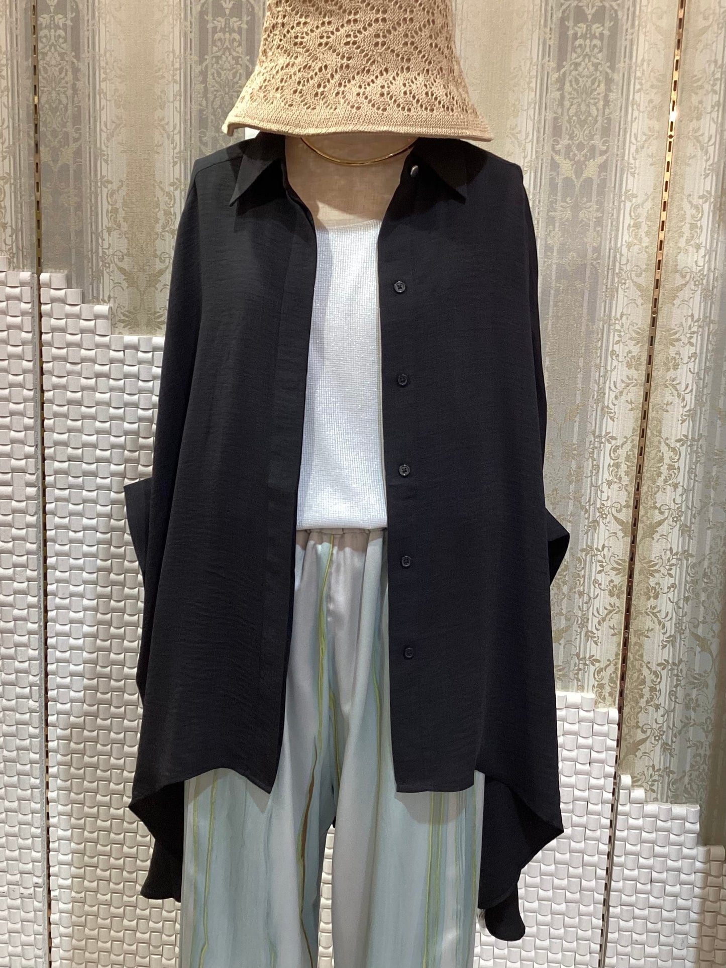 ◯麻ライクシャツTUN