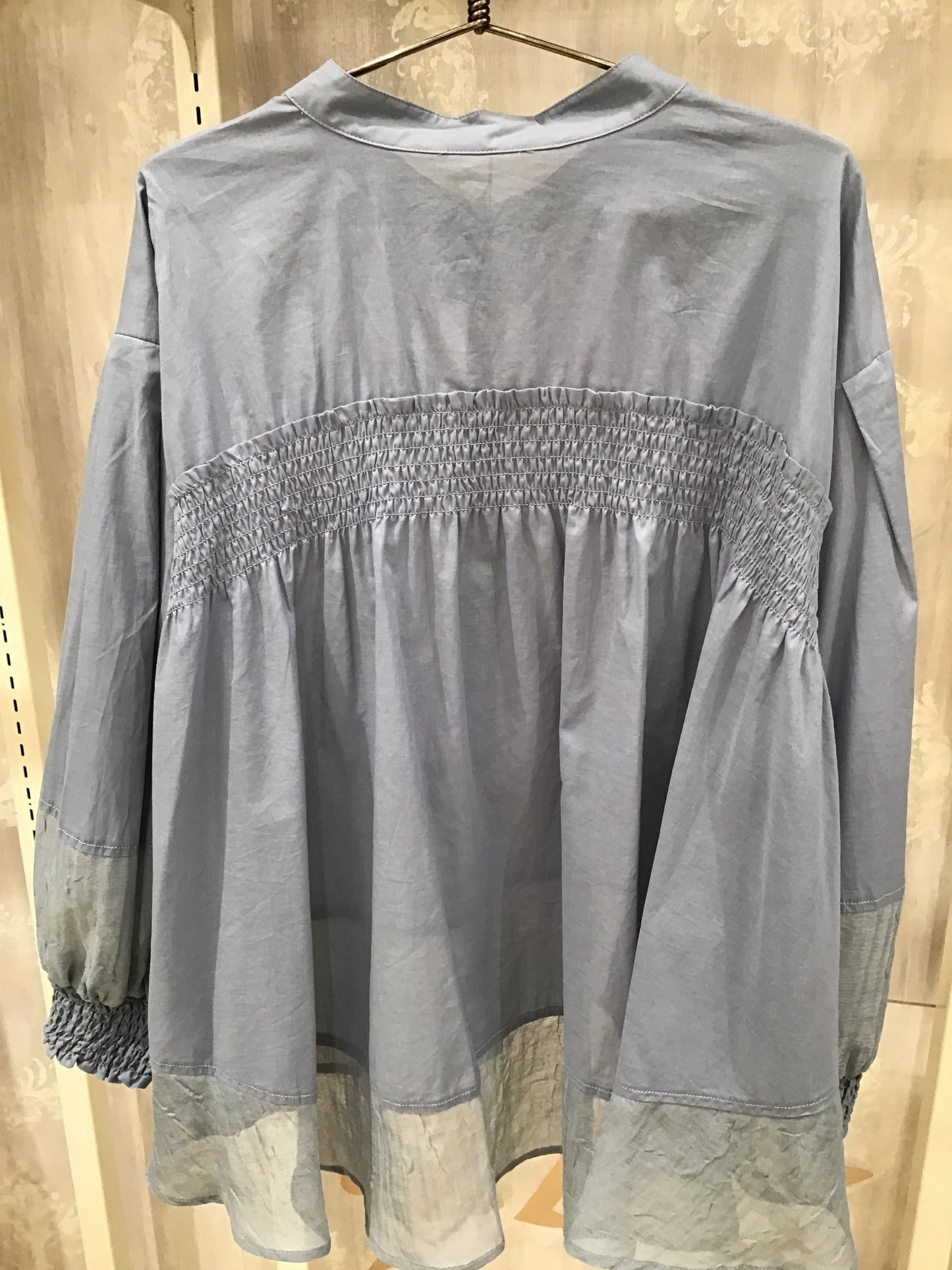 ◎Eimee Law バックシャーリングシアーヘムBL