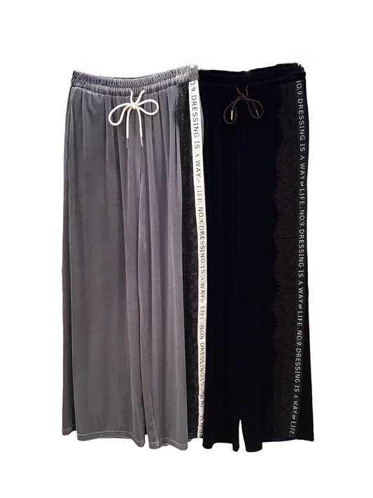 ◎Eimee Law アシメサイドレースベロアPT