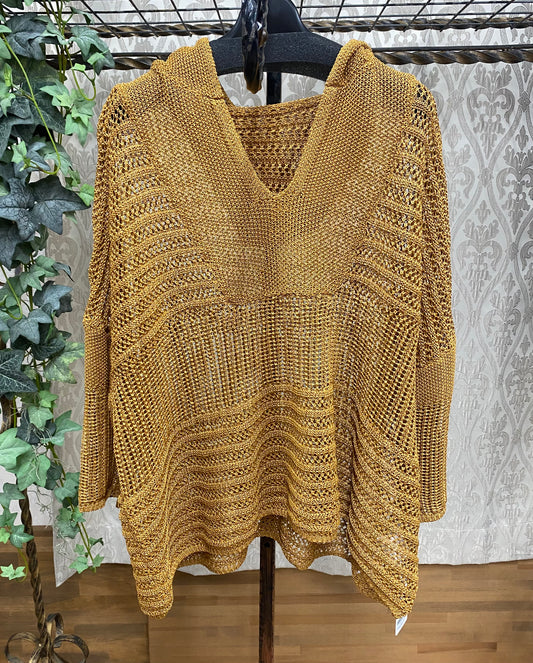 C‘SET MOIJEU透かし編みフーディー
