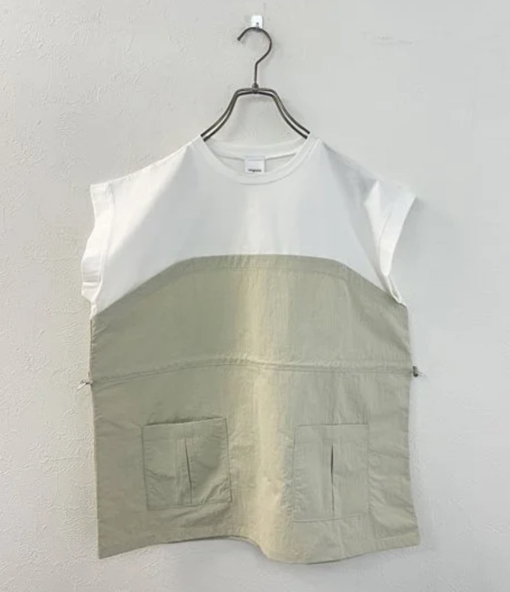 ☆【6月21日追加】異素材ドッキングTシャツ