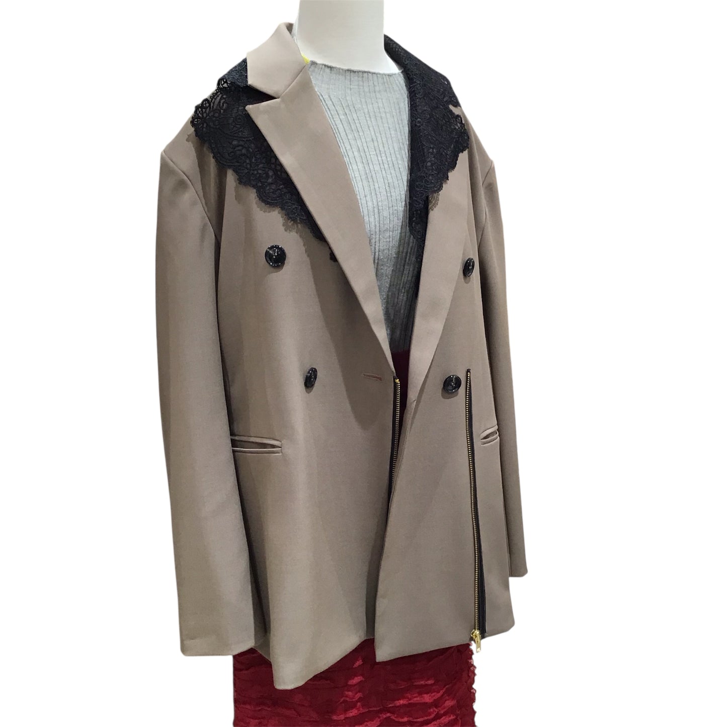 ◎Eimee Law レースカラーテーラードZIP JK