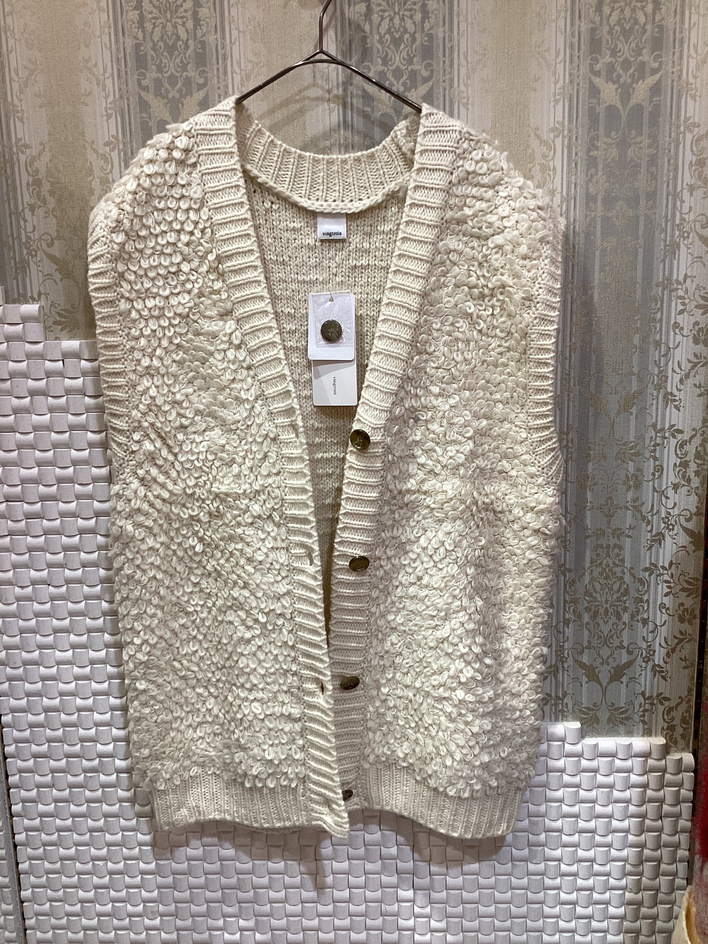 vingtroisプードルKNITベスト