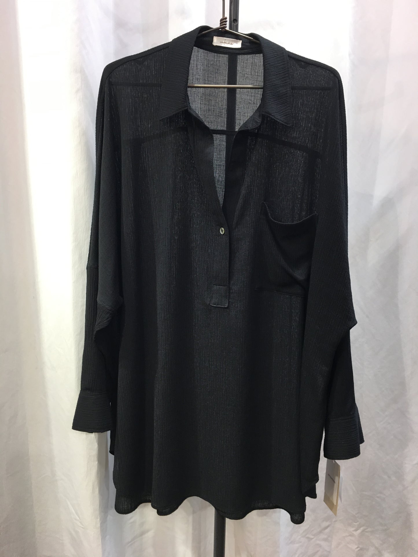 ☆cafuneクレープスキッパーブラウス