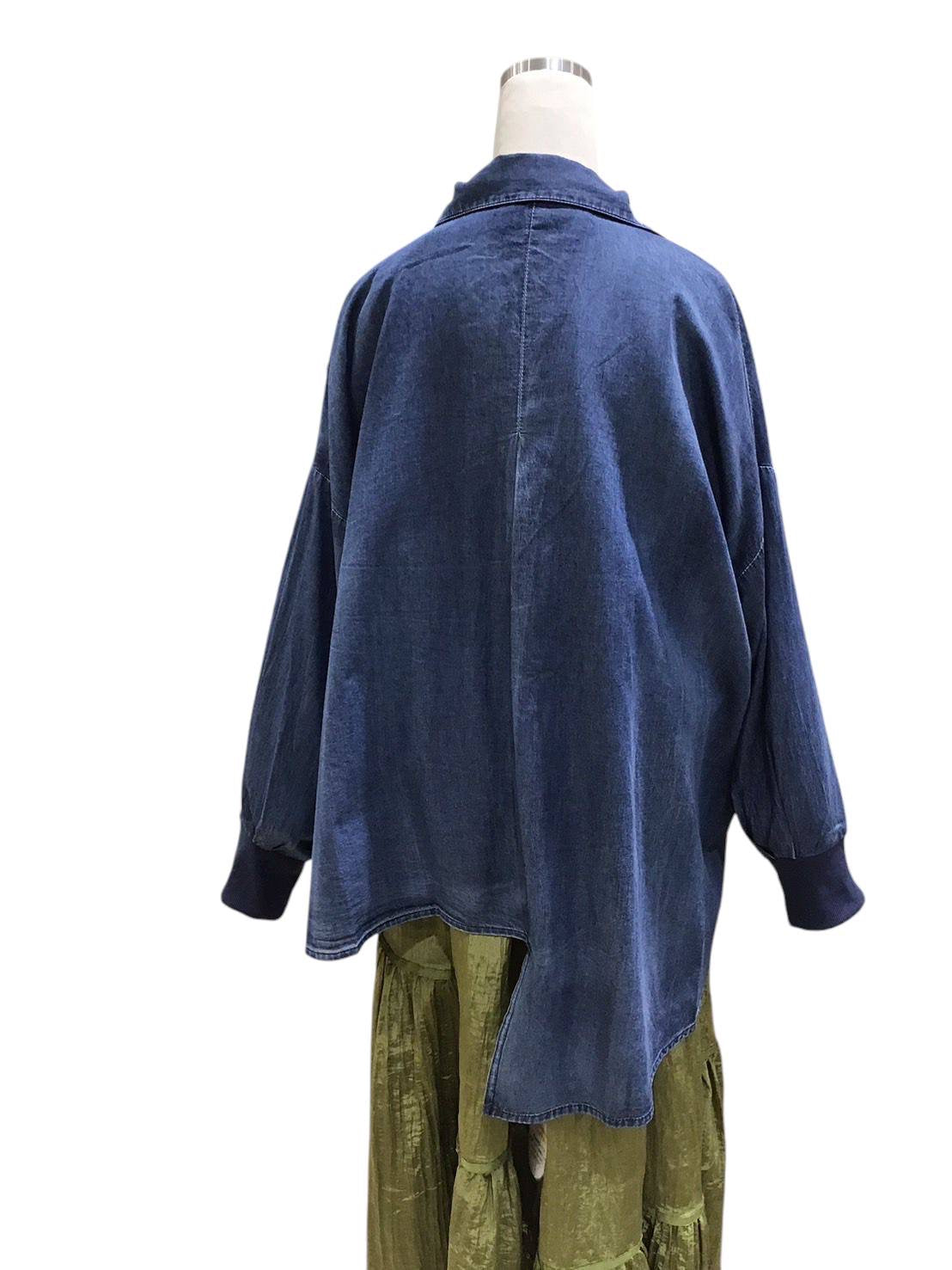 ◎再再再再入荷 ヴィンテージダンガリーアシメシャツ