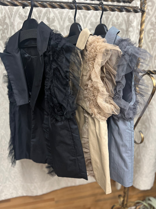 チュールデザインベスト