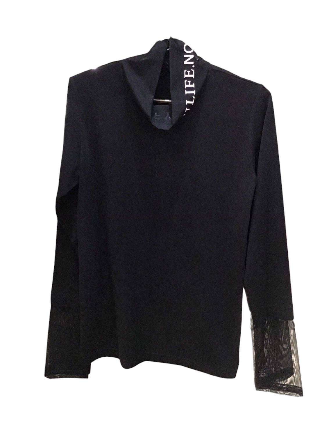 ◎Eimee Law フロッキーテキストハイネックTOPS