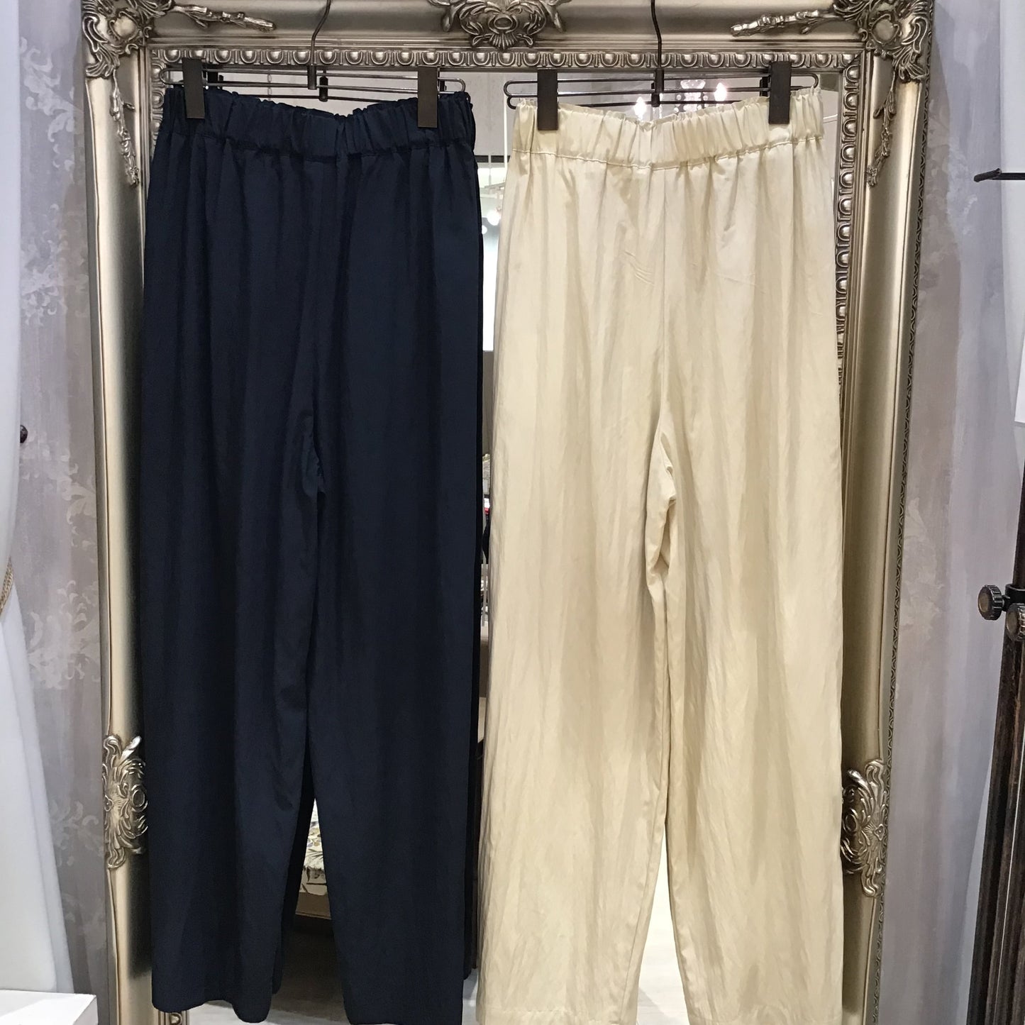 ◎cafune タックワイドパンツ