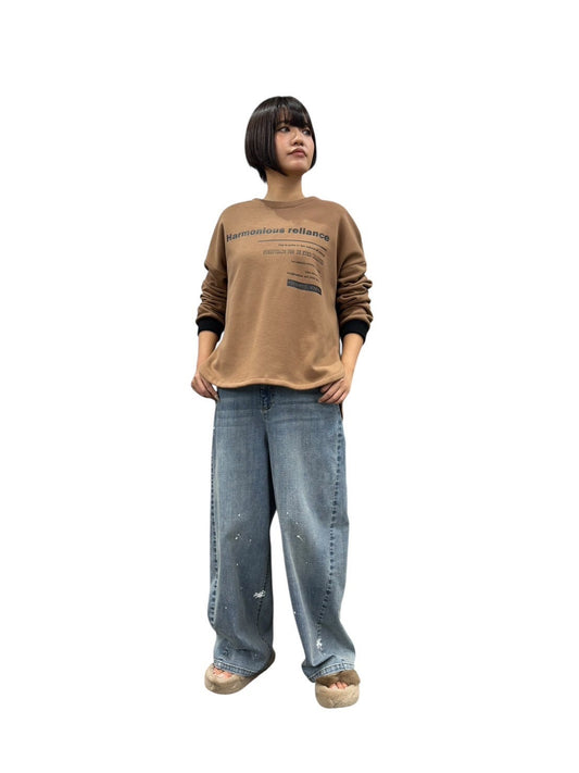 【予約商品11月末〜12月初】ayane ボンバーロゴプリントPO