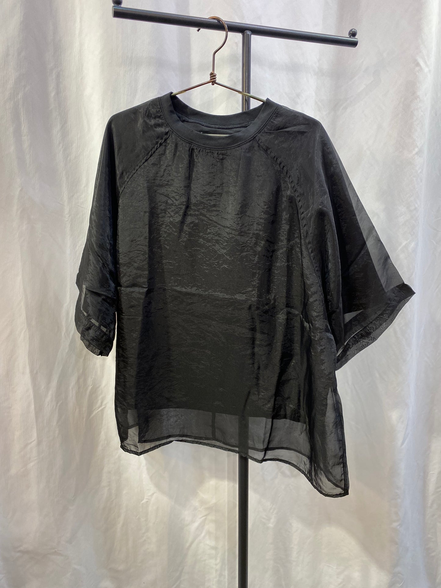 ☆オーガンジー重ねラグランT