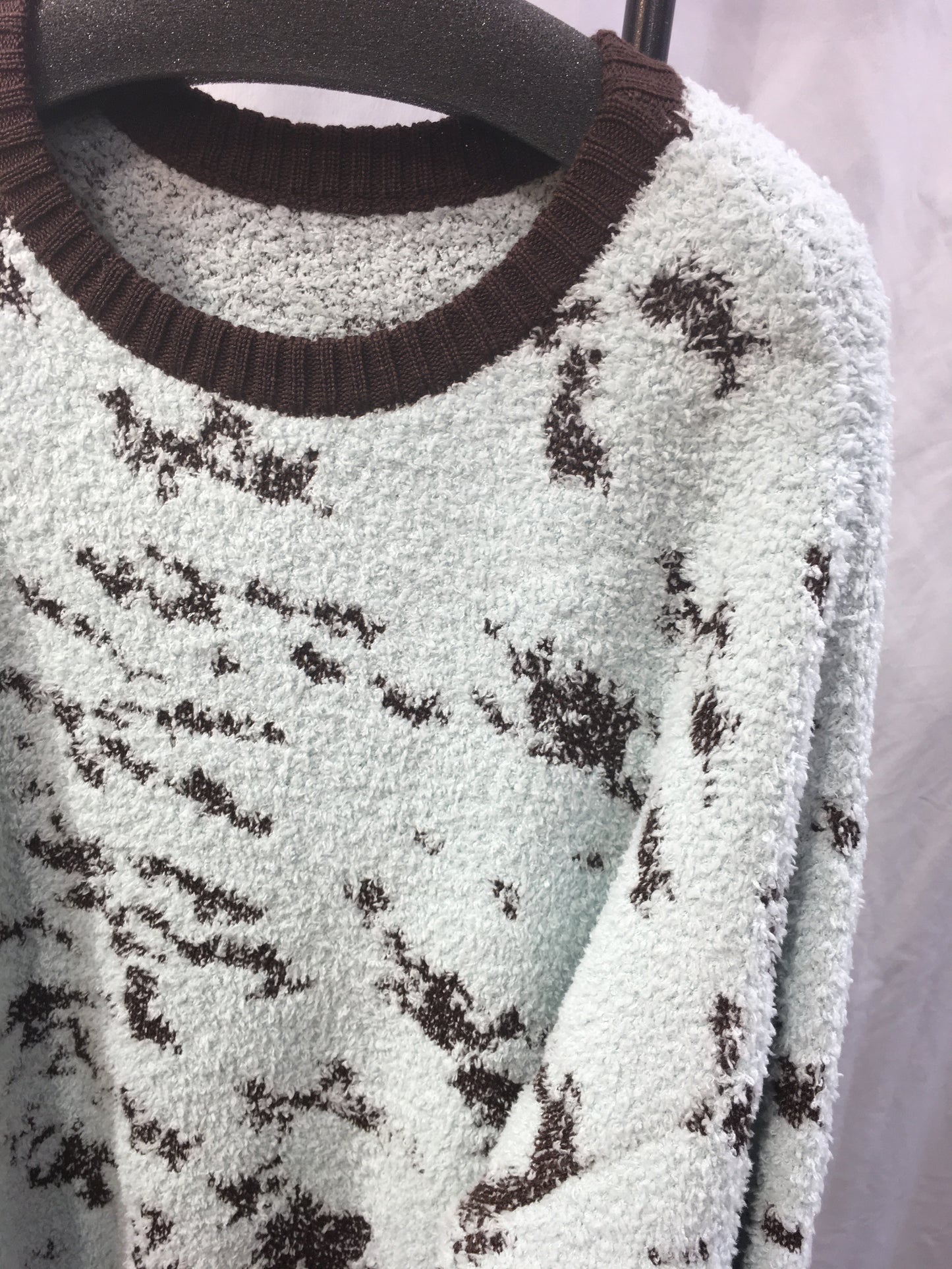 【予約商品】ayaneニットジャガードモフモフPO