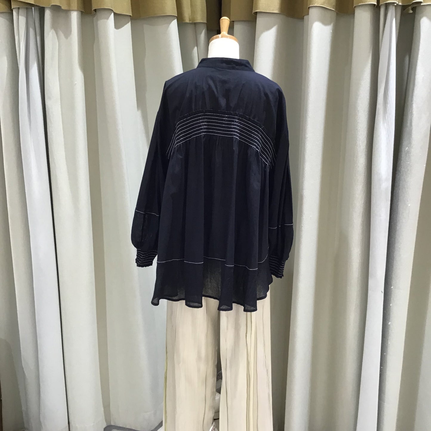 ◎Eimee Law バックシャーリングシアーヘムBL