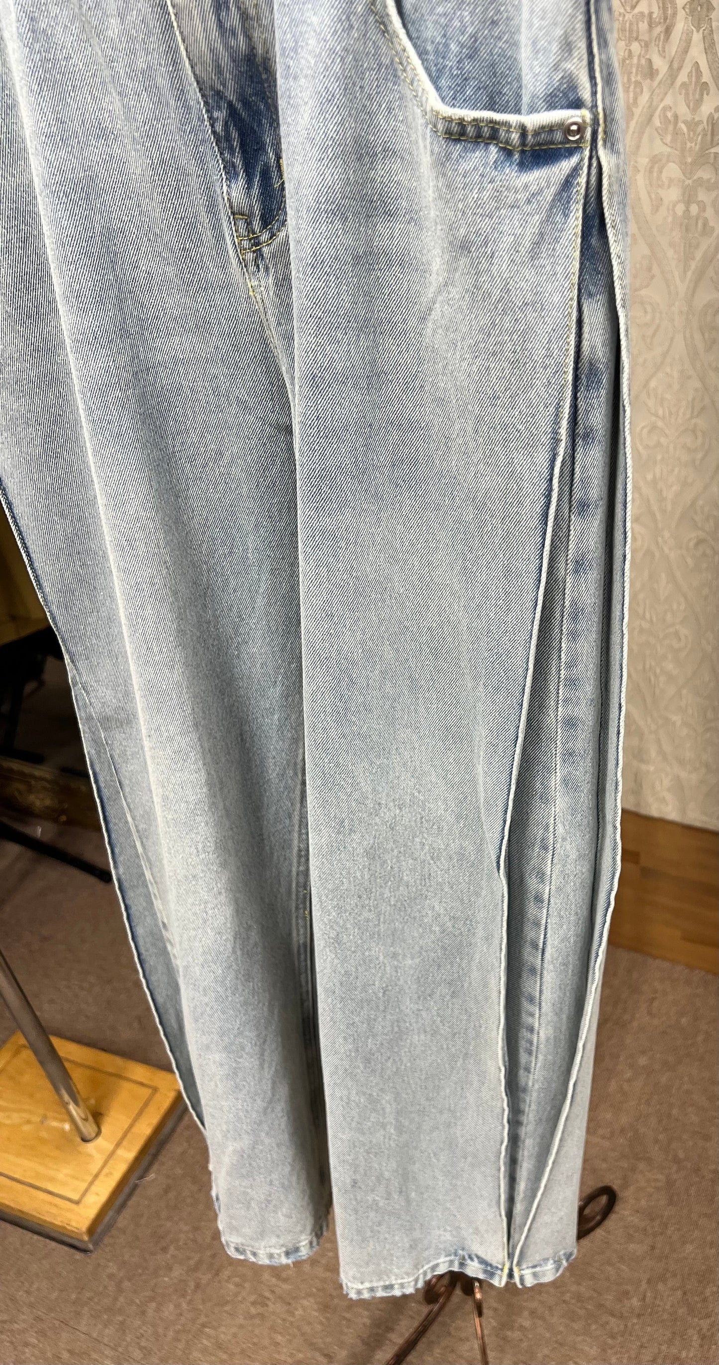 ☆【12月27日再入荷】YENNサイドタックデニム