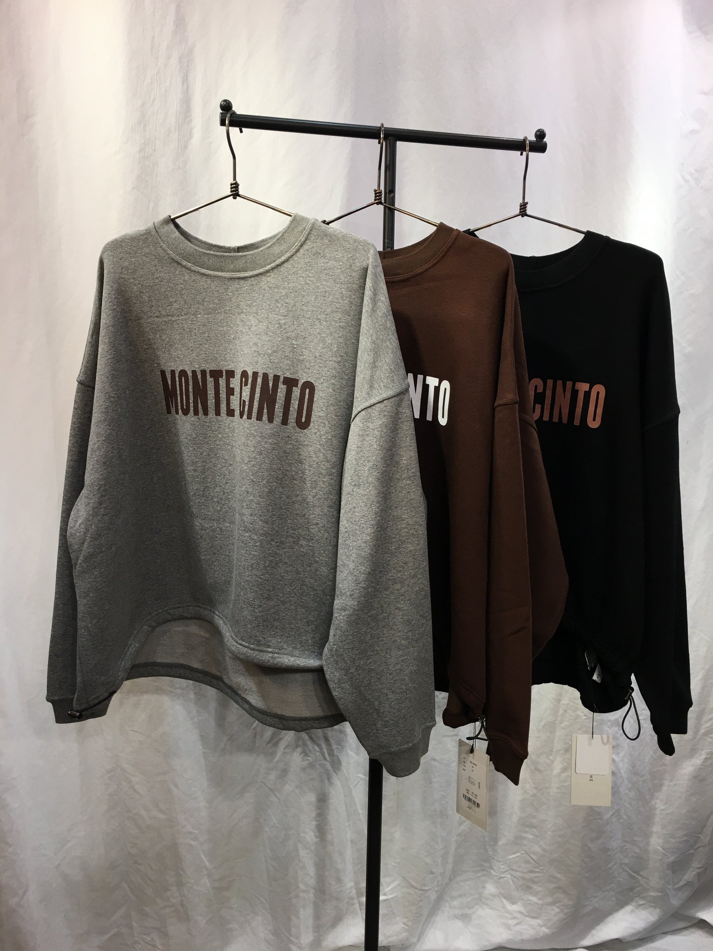 ☆CLOCHE ロゴドロスト裏起毛スウェット