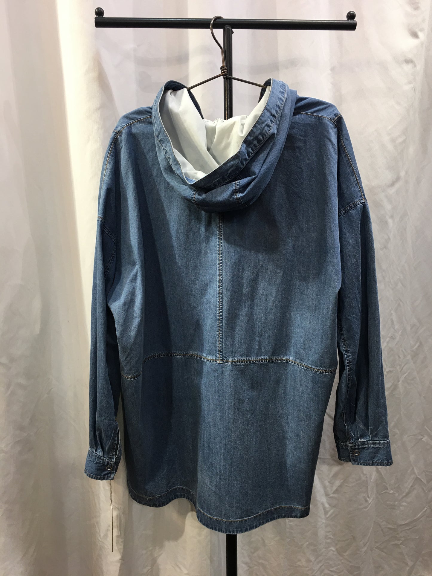 ☆ayaneダンガリーフーディーシャツ