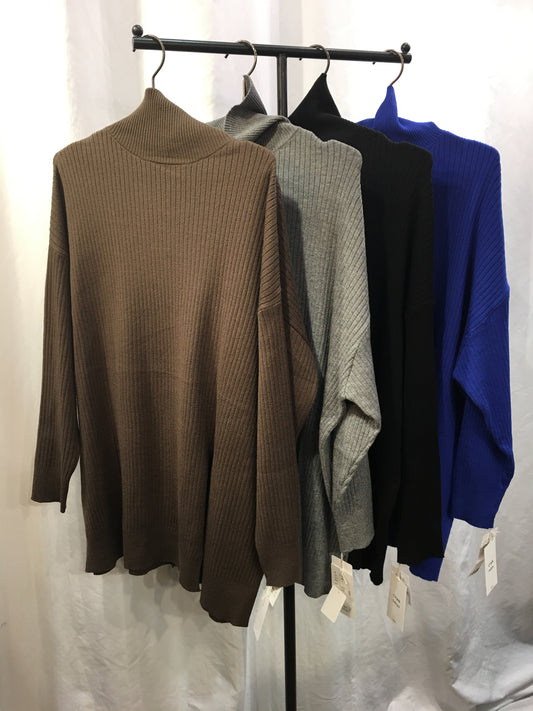 ☆CYAN アシメスリットニット