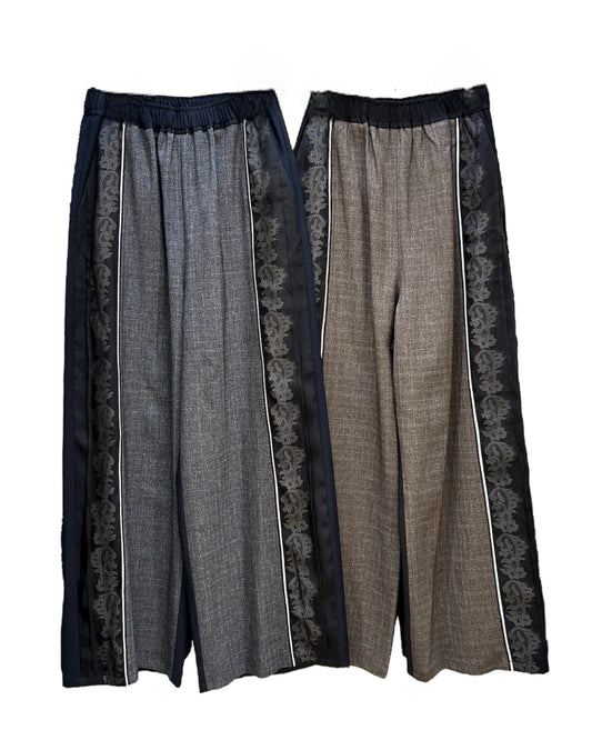 ◎Eimee Law レースレイヤードグレンチェックPT