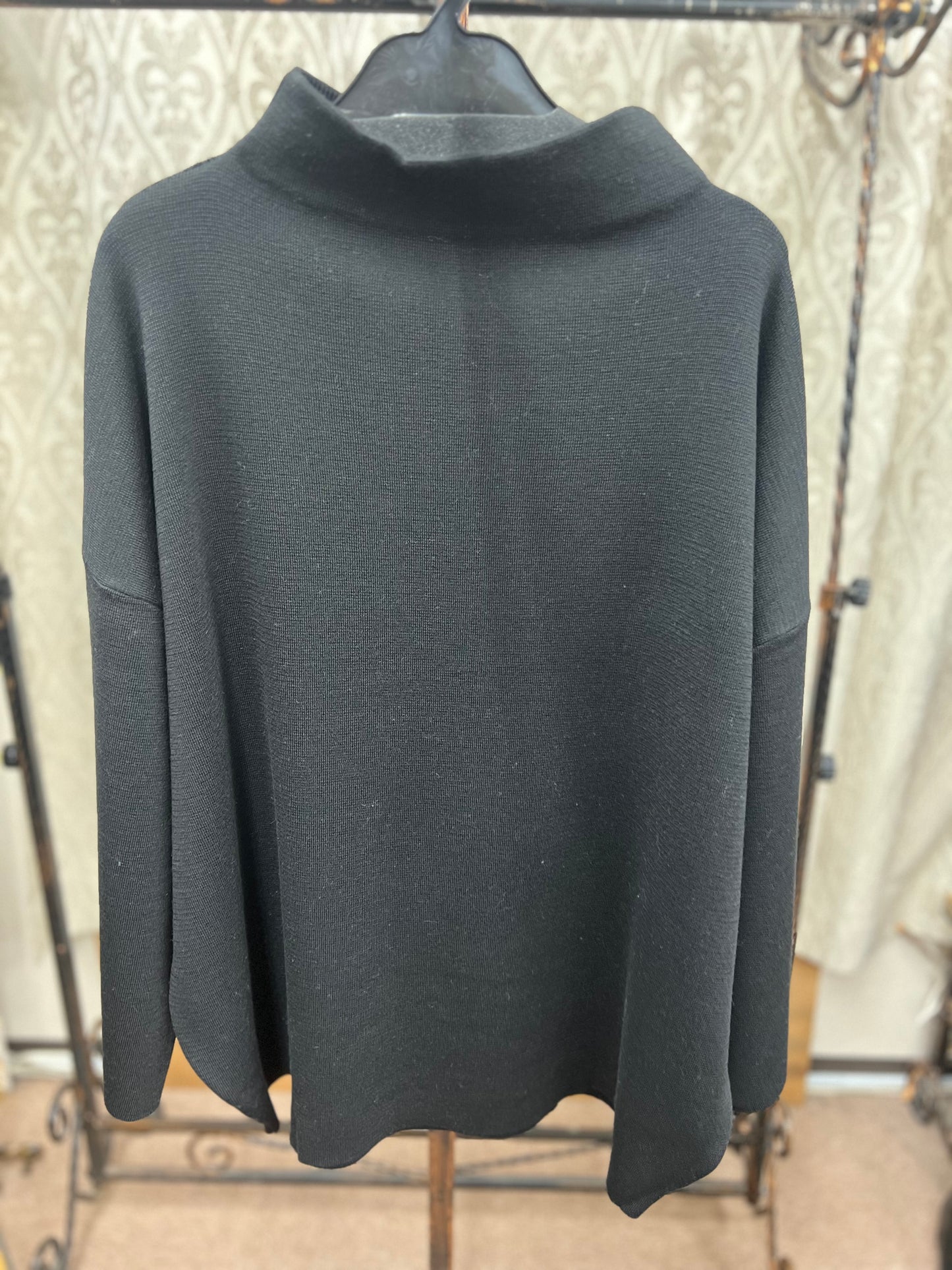 vingtrois ハーフミラノボトルネックこっくりニット