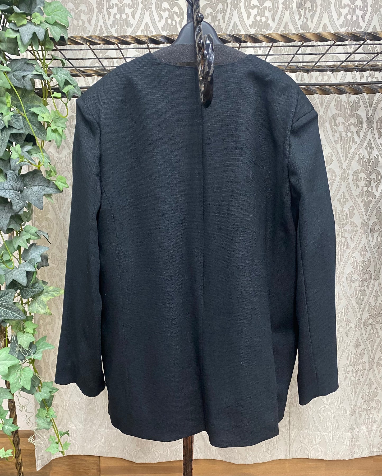 TEVALTポケットチュールフリルモチーフオーバーサイズjk