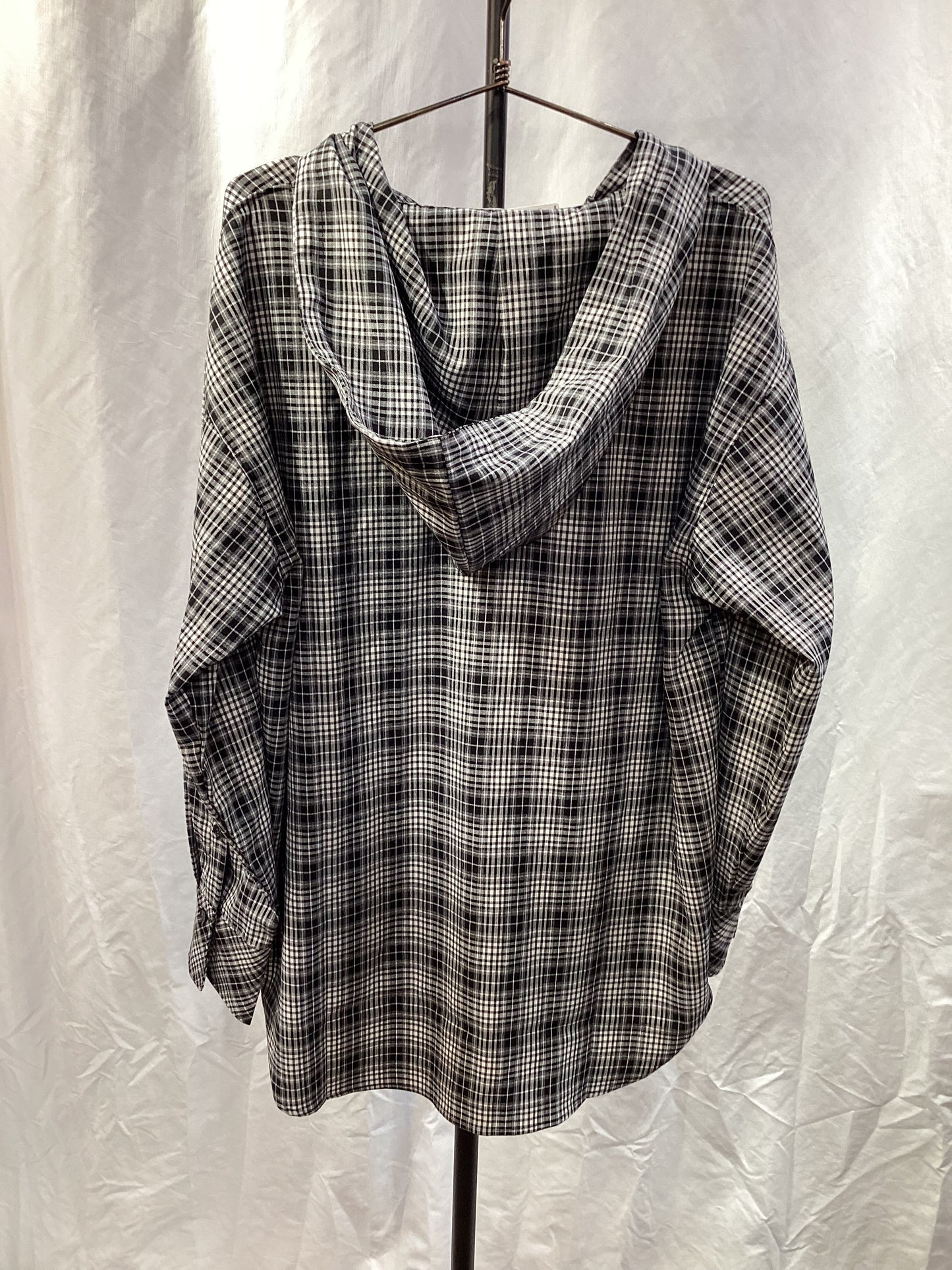 ☆チェックフーディSH