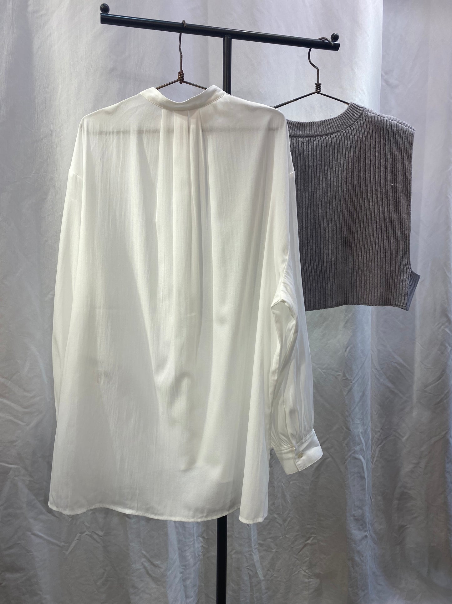 SALE☆CLOCHEベスト付きブラウス