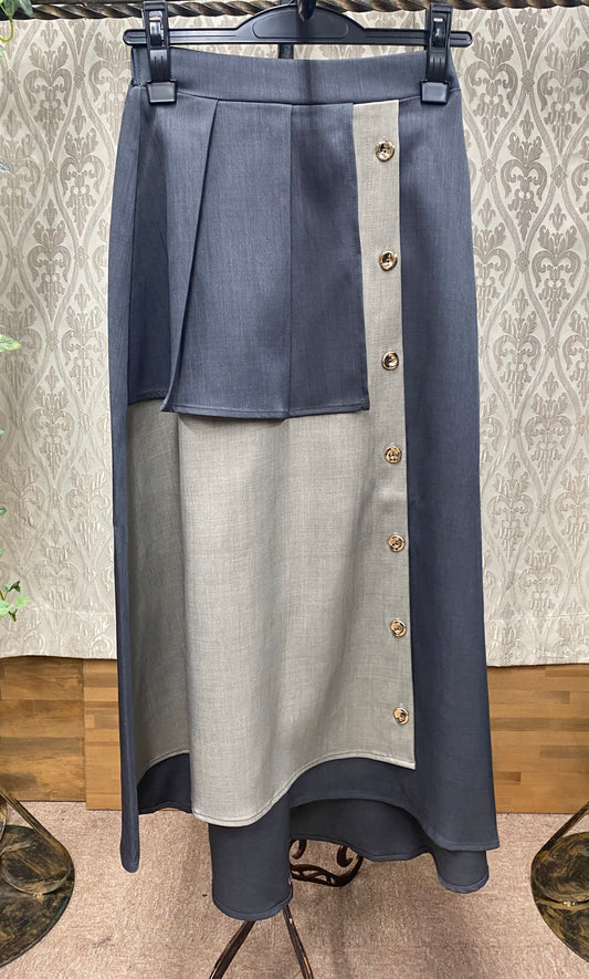 フリルアシメロングSK