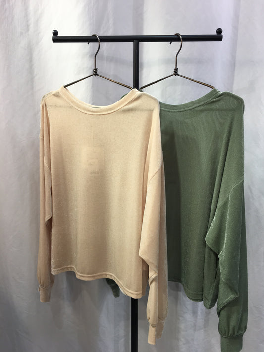 ☆CHIGNONベロアメッシュPO