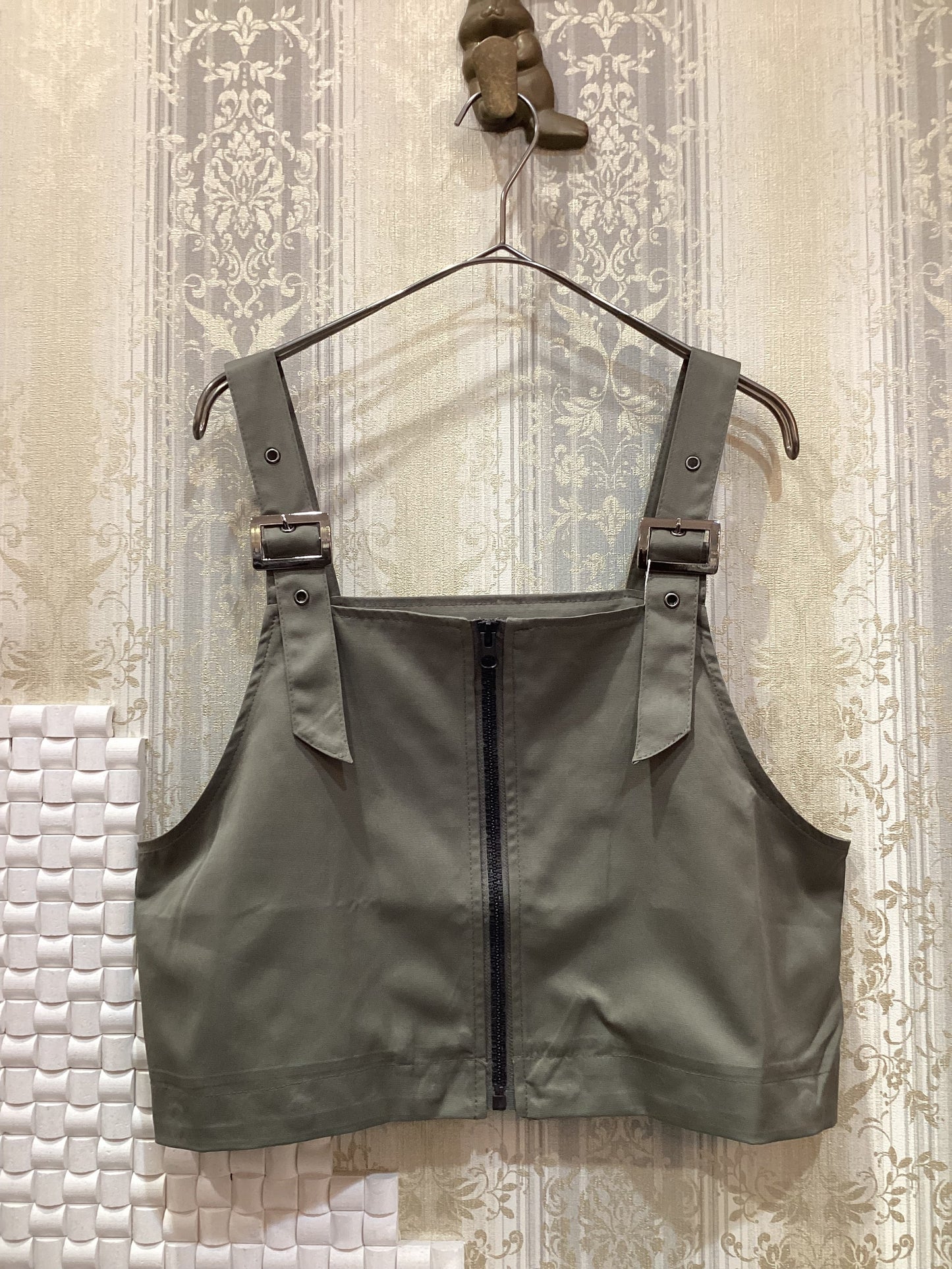 ◯アルファベットZIP3WAYサロペット