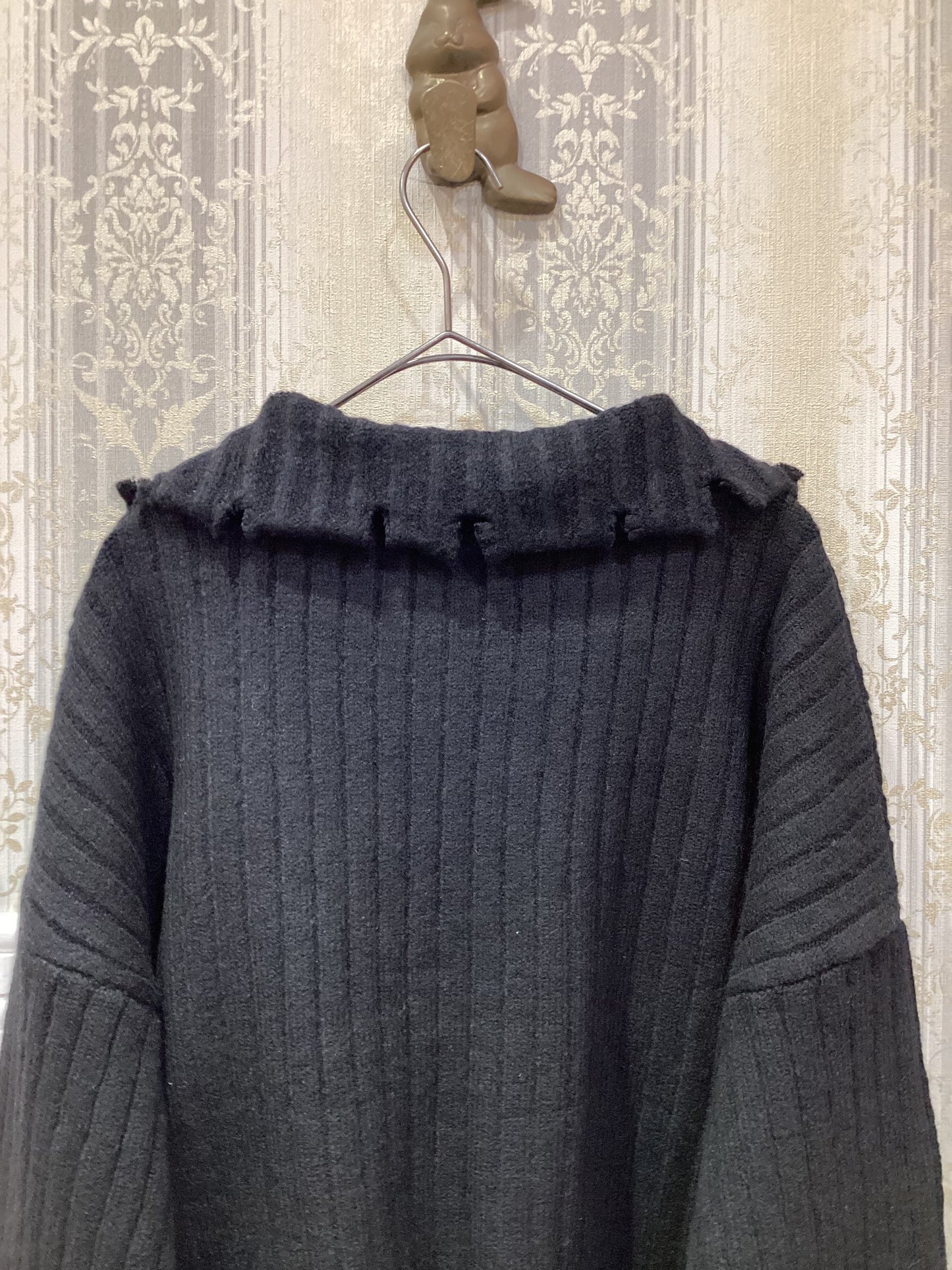 ◯ダブルZIPダメージハイネックPO