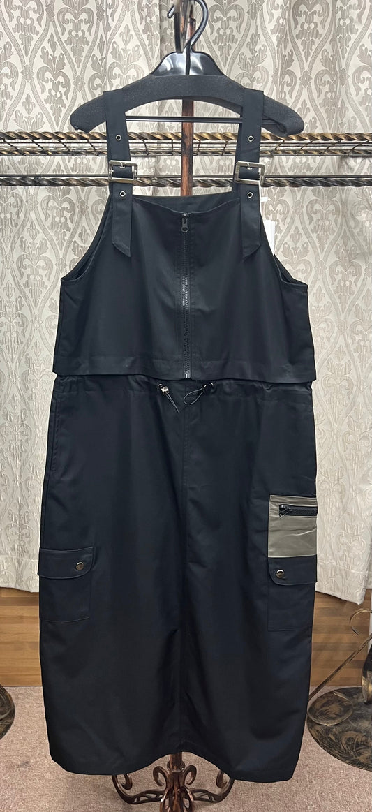 【8月3日追加!】アルファベットZIP 3WAYサロペットスカート