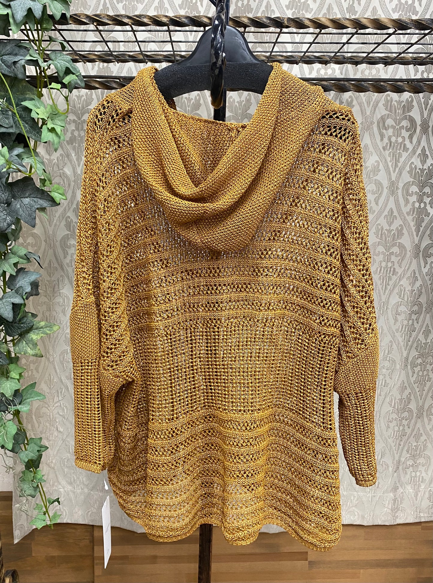 C‘SET MOIJEU透かし編みフーディー