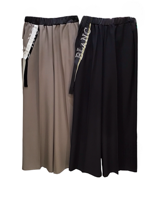 ◎Eimee Law テープロゴエンブロゆるスラックスPT