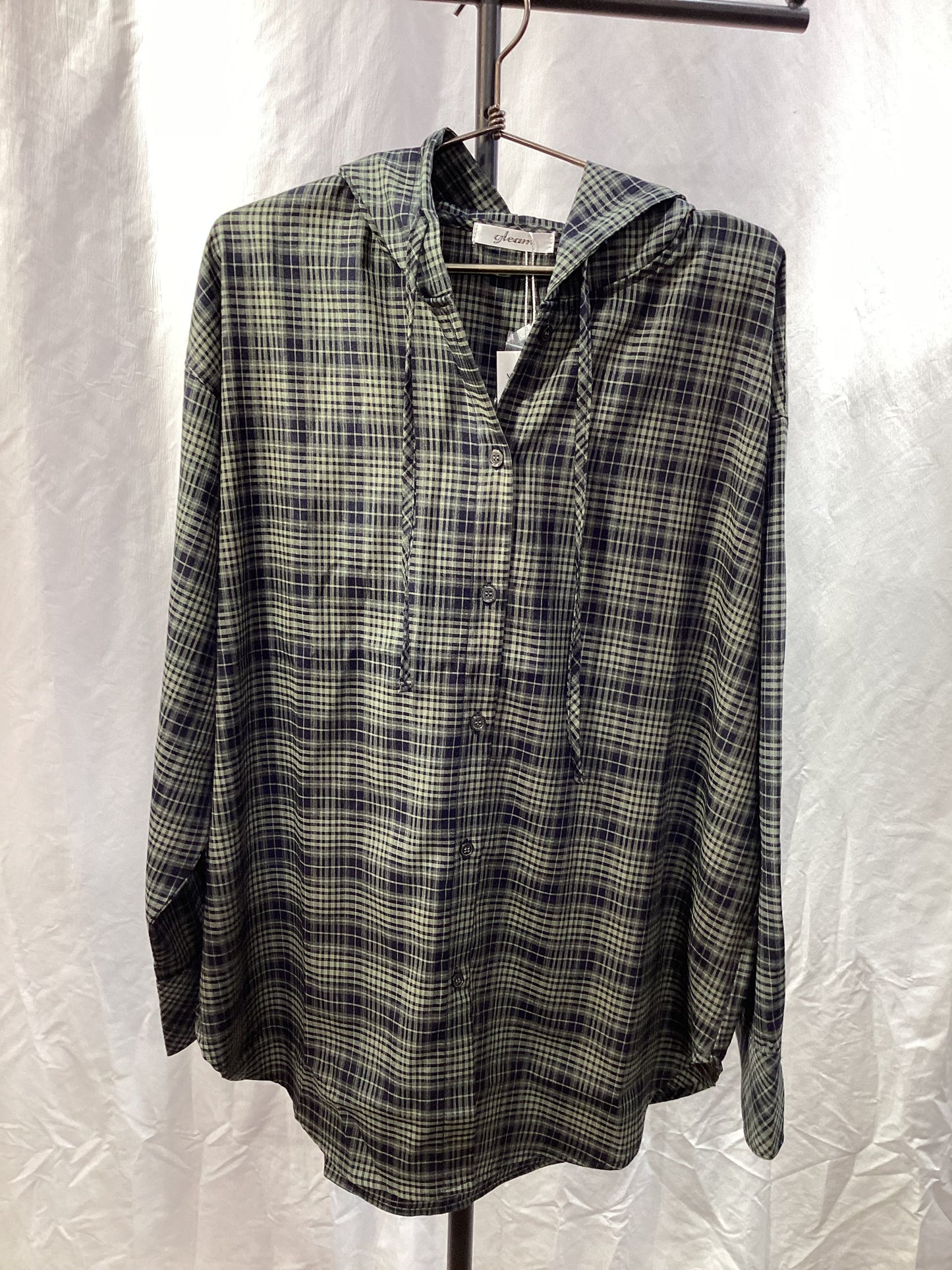 ☆チェックフーディSH