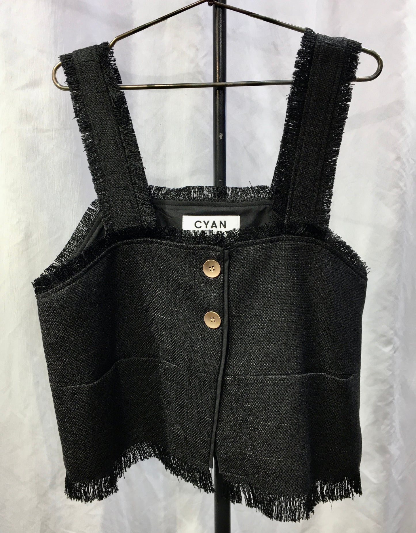 ☆CYAN MIXツイードキャミベスト