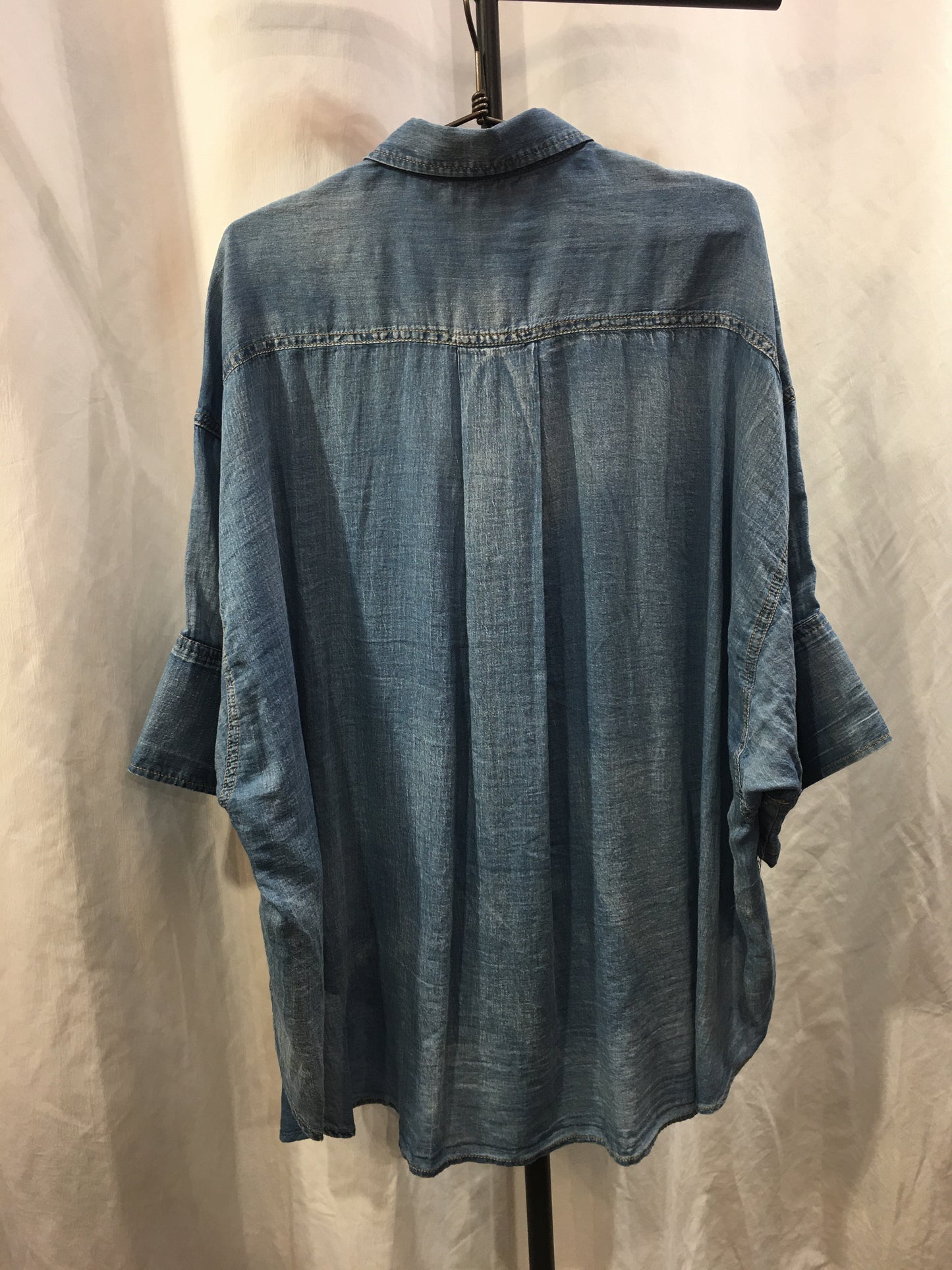 ☆ACUTAシアーデニムビッグカフスドルマンSH