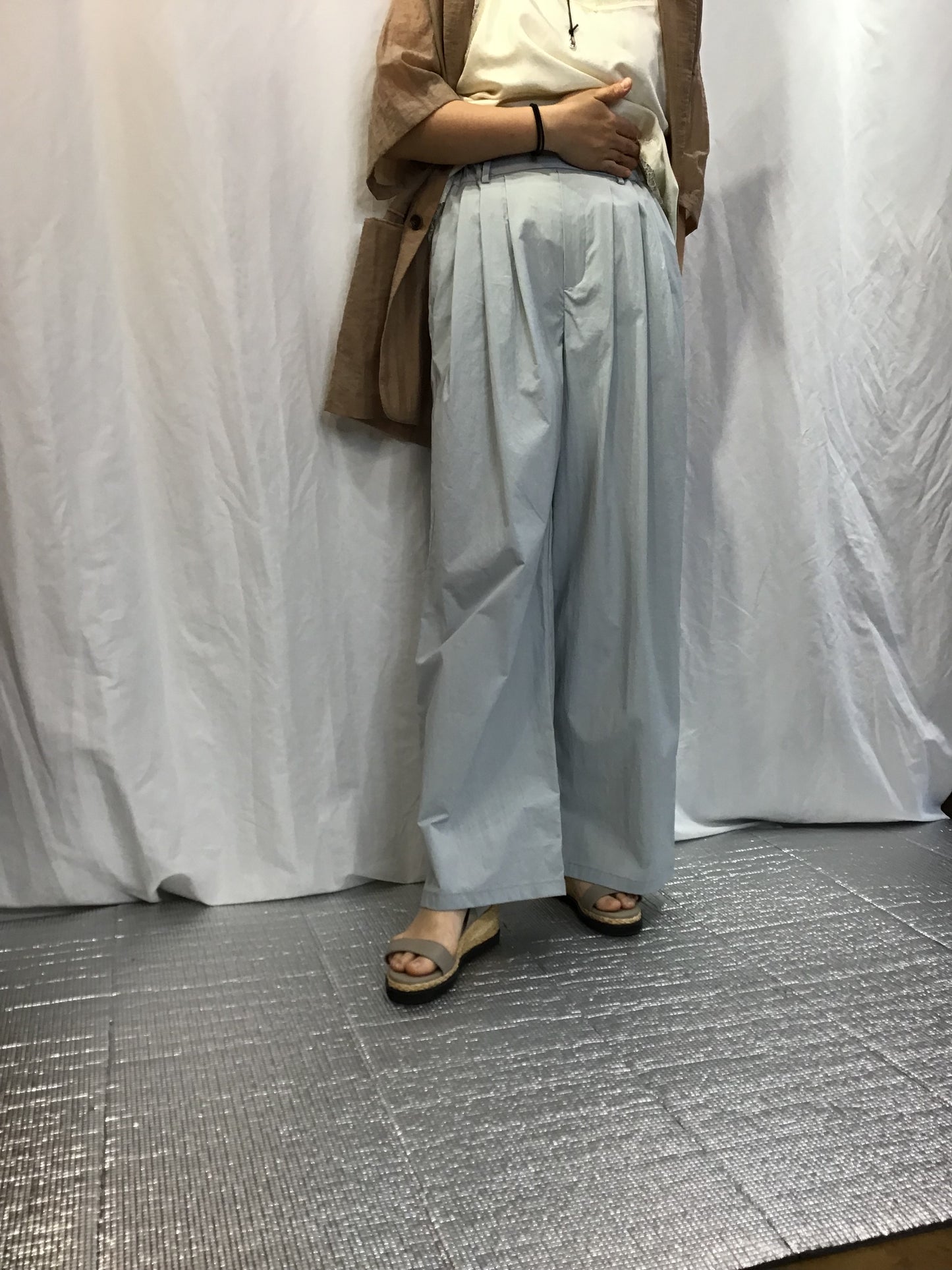 ☆CLOCHE ナイロンタックパンツ