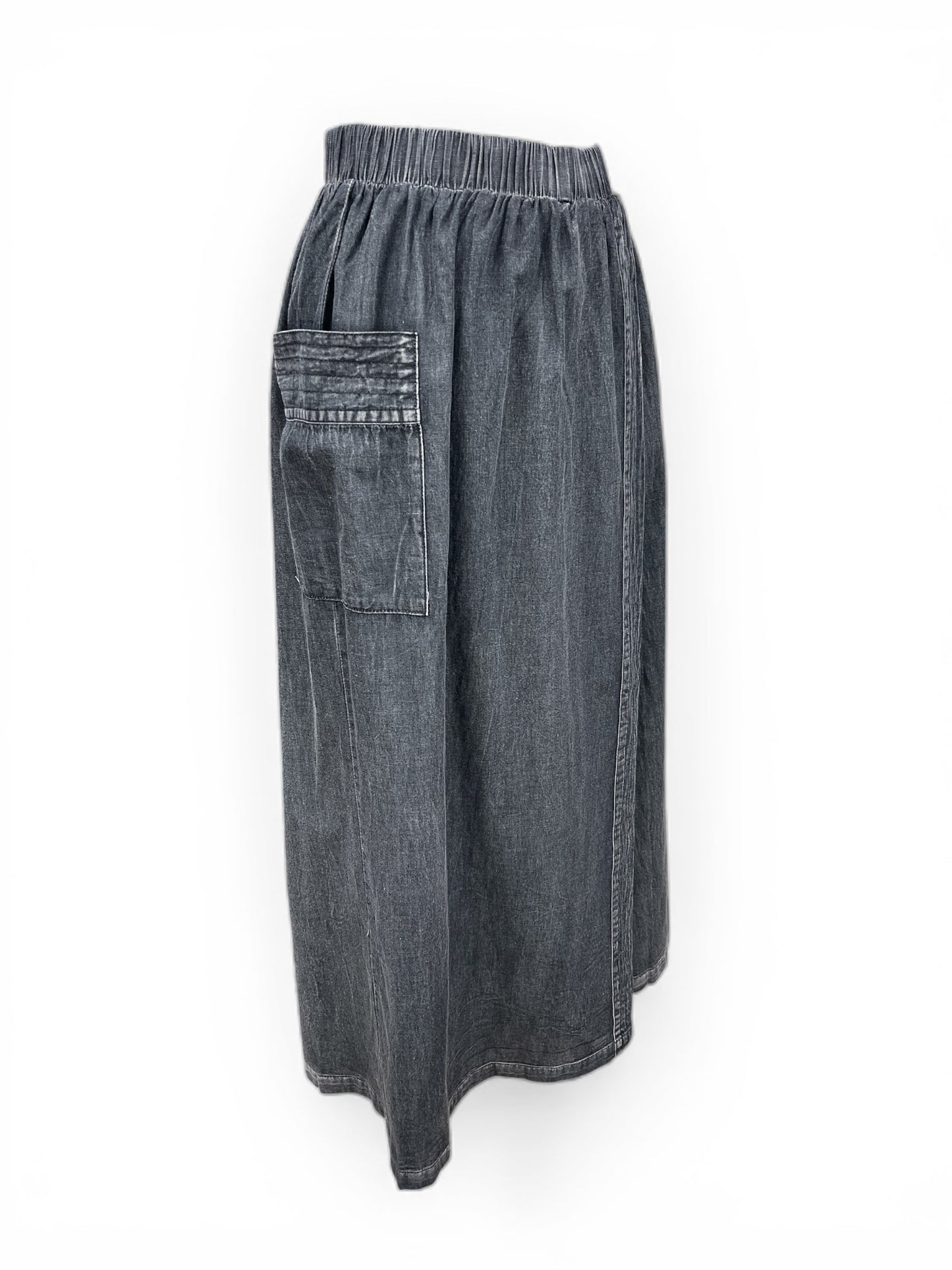 ダンガリースカートパンツ