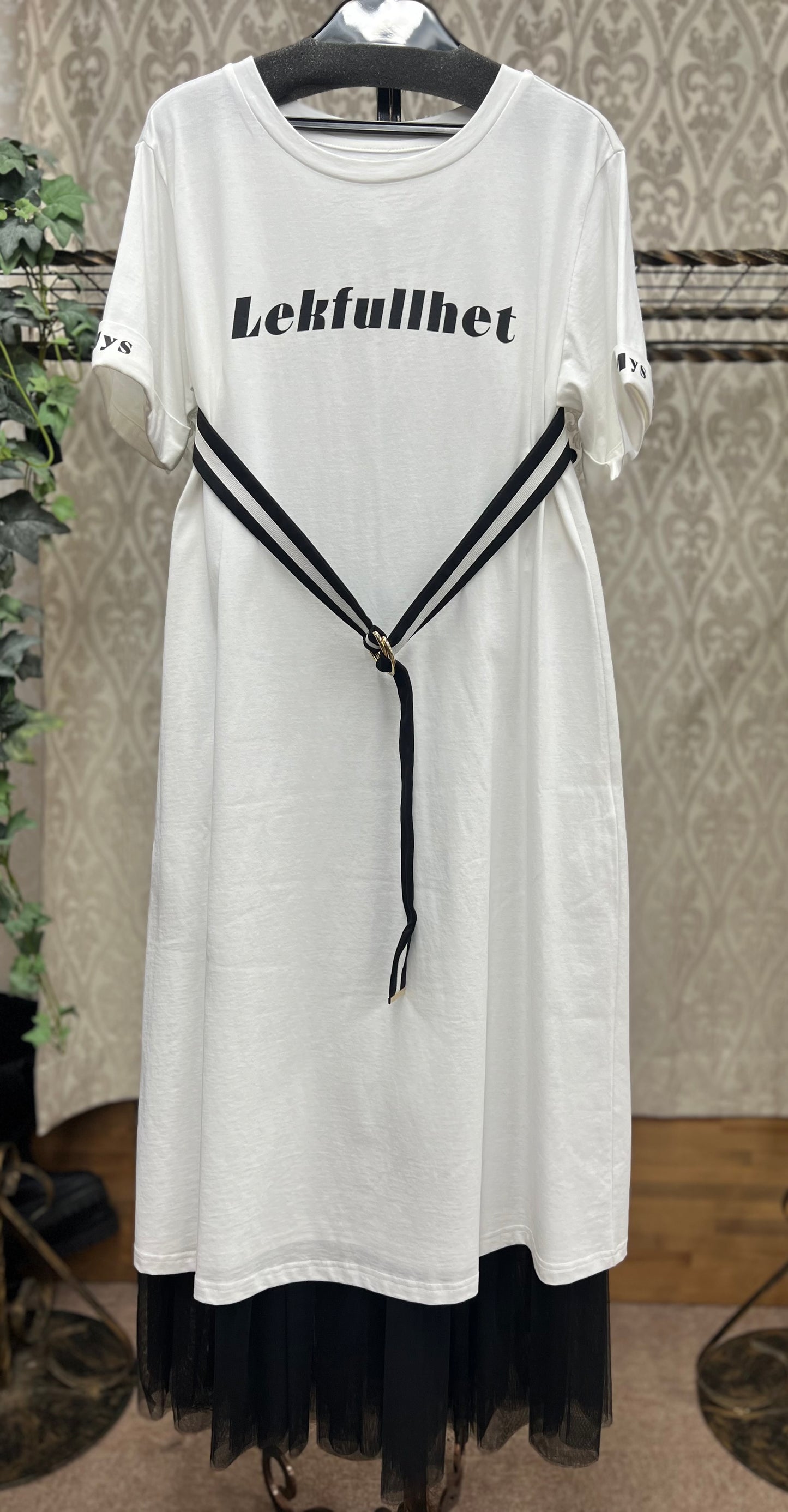 DOS DIOSAS ロングTシャツチュールスカートSET