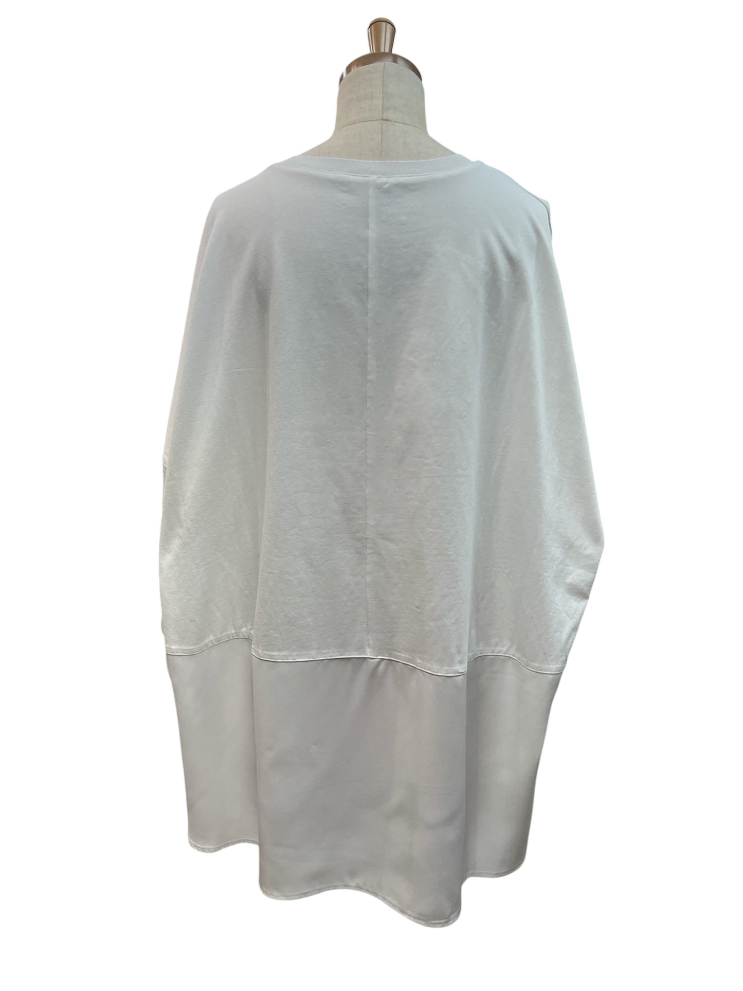 ATELIER SIX サテン切替tops