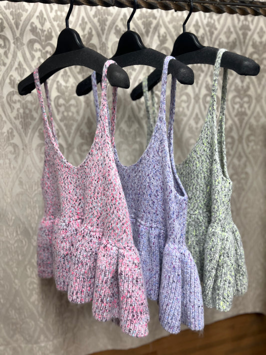 C'EST MOIJEU MIXカラーキャミ