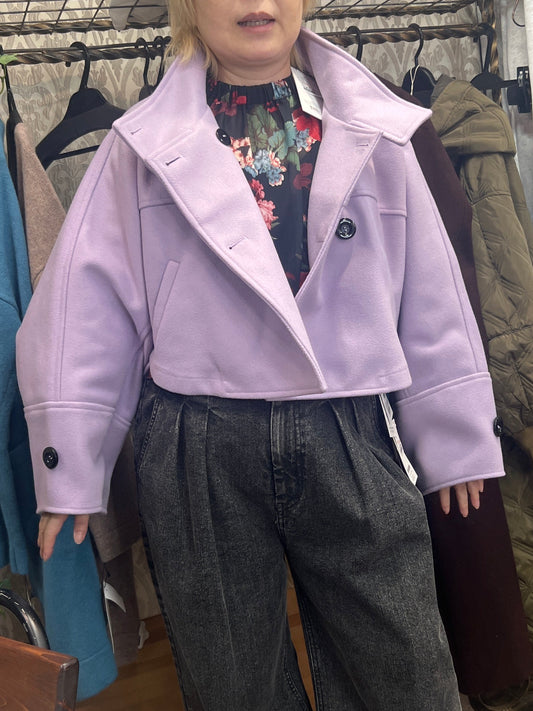 スタンドショートドルマンジャケット