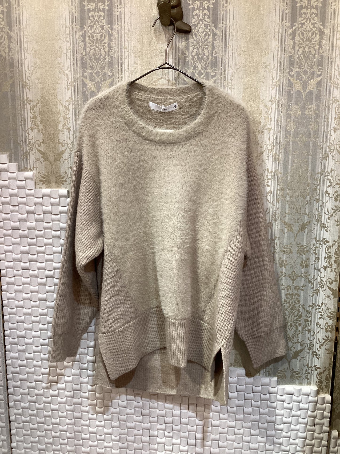 ◯異素材ニットPO