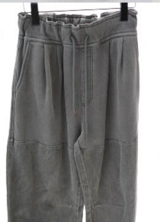 【予約商品11月中旬】 33℃ 裏起毛タックピグメントカーブワイドpt