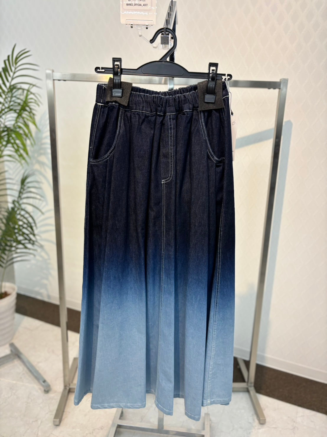 EGLANTINEテンセルデニムSK