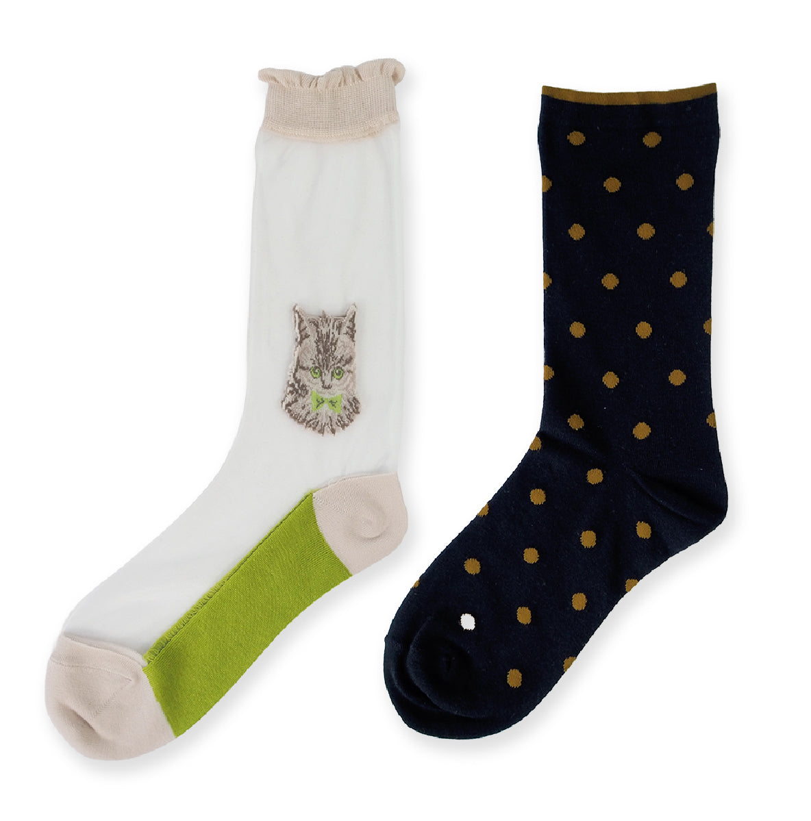 andètte25AW 9月中頃 レイヤードソックス