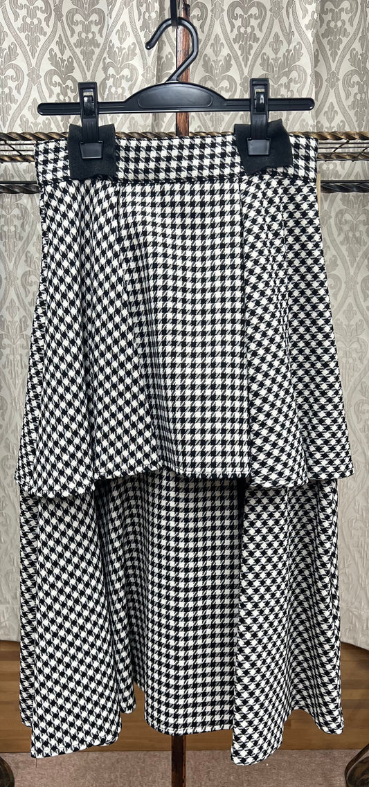 【11月21日再入荷】DOLLUPOOPS 千鳥柄スカート
