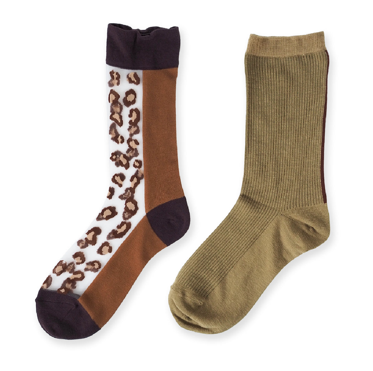 andètte25AW 9月中頃 レイヤードソックス