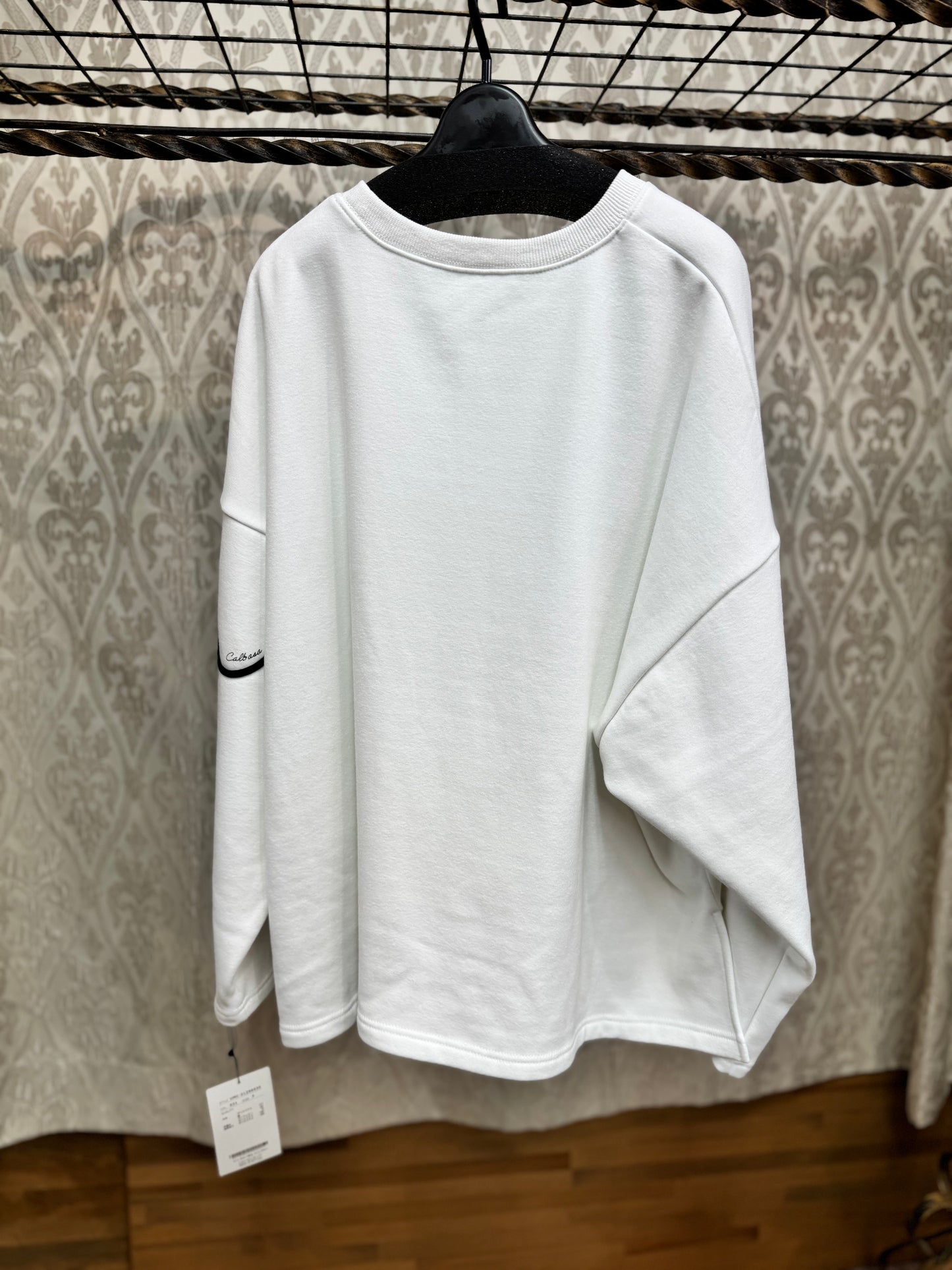 ATELIER SIX ボンバーテープ刺繍ロゴ